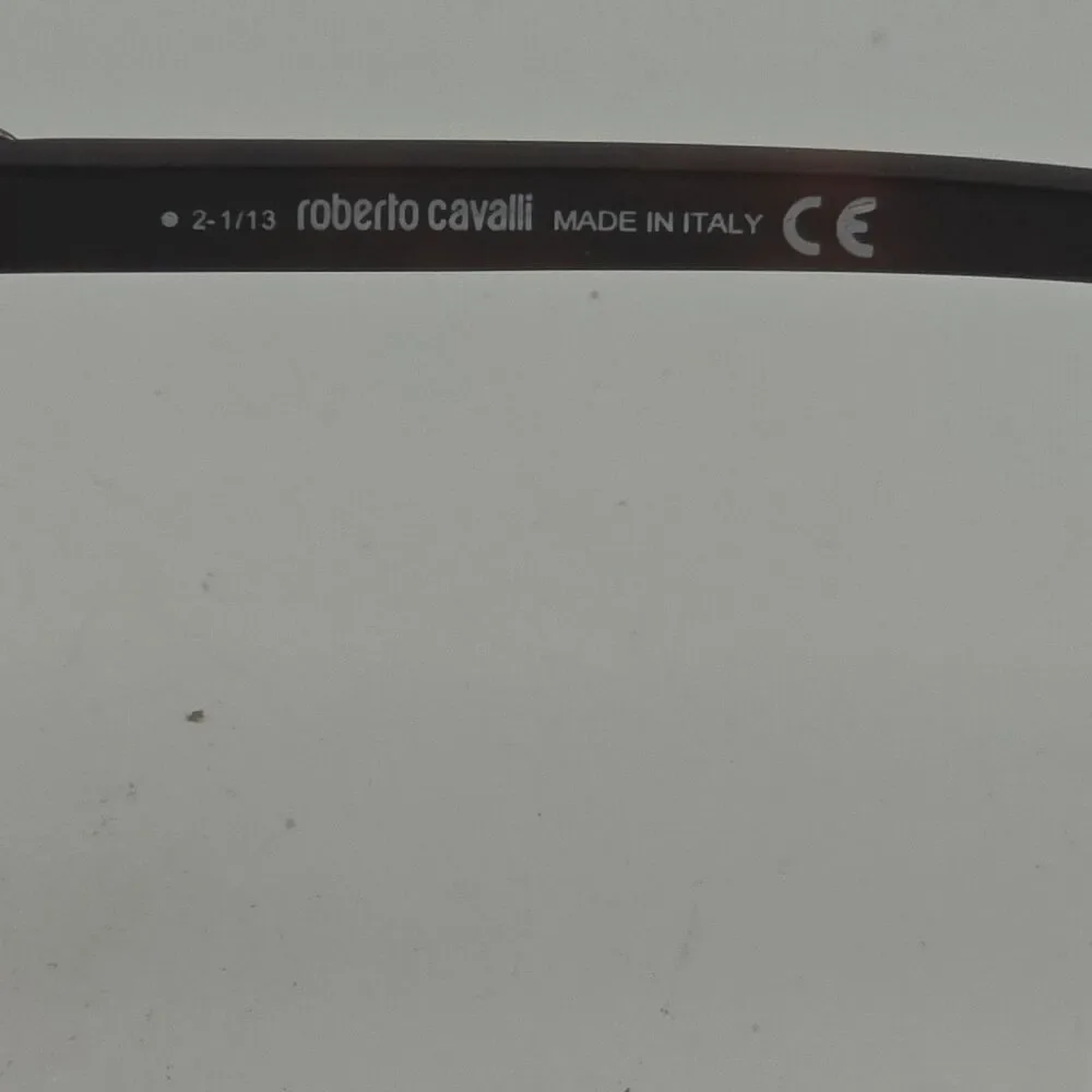 Roberto Cavalli Mirihi 749S 08B Sunglasses Brown Gradient Made Italy Lens Wear